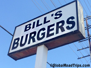 Bills Burgers Sign