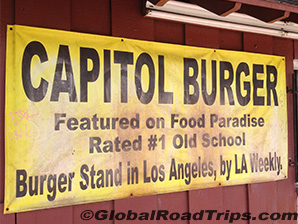 Capital Burger Sign