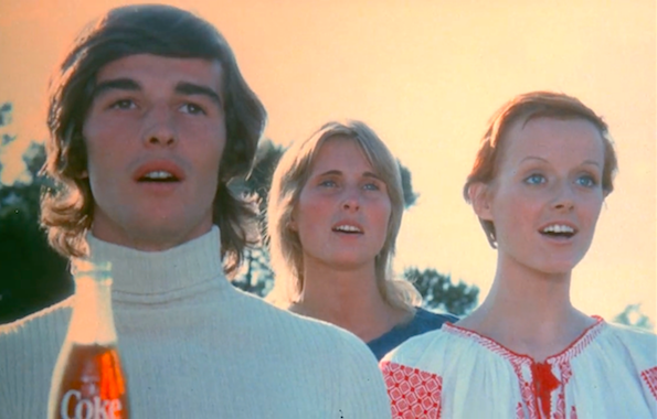 Vintage Coke advertisement 1968