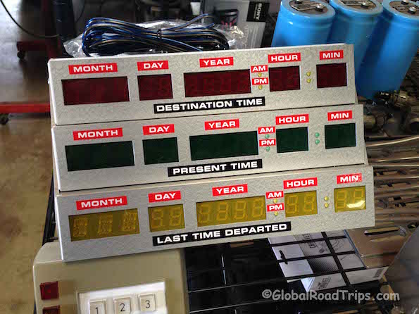 Back to the Future Delorian Instrument Panel